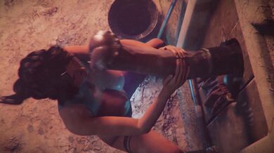 "Lara Croft, The Naughty Archaeologist - Exploring Ancient Ruins PMV"