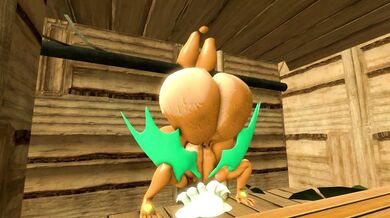 "Unaware and Unprepared: A Giantess's Primal Rouge Anal Vore Adventure."