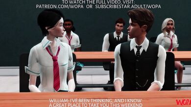 "One Night Stand with the Hot Teacher after Cheating on Your Boyfriend in the Trailer Park"