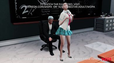 "One Night Stand with the Hot Teacher after Cheating on Your Boyfriend in the Trailer Park"