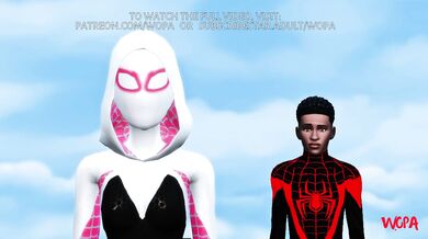 "The Adventures of Gwen Stacy with the Cuckold Miles Morales Part 1"