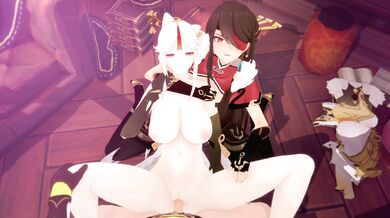 'Japanese Anime Cartoon - Supernatural Element - Harem Impact Ep 05 - 4K (Eng VA ver.) [Masta_pov]'