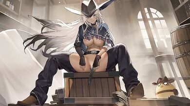 "Indy Is Ready To Bust You - Azur Lane Mod Hentai Parody"