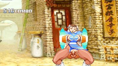 "Busty Bao Takes on Chun-Li in a Sexual Melee!"