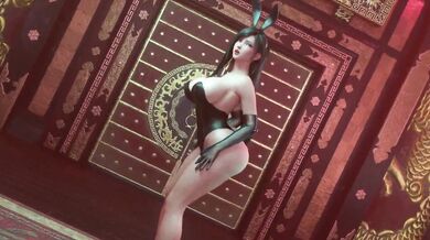 "Painfully Pleasurable Fashion Show at HMV: Tifa PMV"