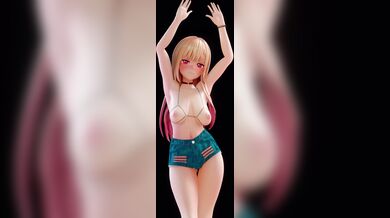 'Marin Kitagawa in MMD - A Short Hentai Porn Video'