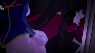 Futa Saber Bends Over Rin Infected Heart Magical Mystic VA Voice.