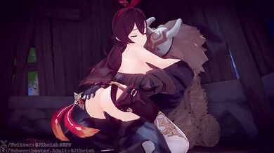 'Abigail on the Backseat with Jibri [Hentai]'