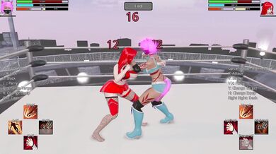 'Fifth Hentai Match Between Ellie and Lucy'