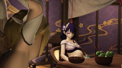 "'The Victory Banquet' Raiden 'Shogun' %'22Vores Lumine' (hentai porn video)"