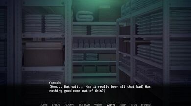 Rewritten as: "Two sexy nurses in a room full of nope."