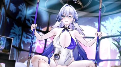 "Robin and her sexy clothed body (sound version)"