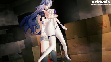 "The passionate encounter of Robin and Firefly in the forest".