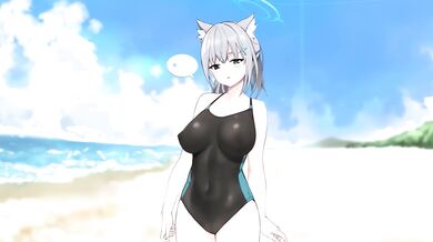 The lustful adventure of Shiroko, a big-assed lady with her lover in the beach Filmed in 4K quality for your ultimate viewing pleasure!