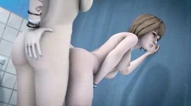 Erotic Fantasy - Chloe and Max in the Bathroom