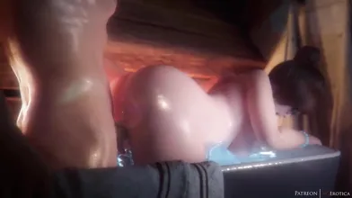 In this erotic game, Mei is the ultimate slut as she gets fucked in every hole by various men