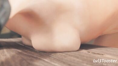 Watch Tifa from behind, as she takes you to a new level of pleasure with her steamy moves in Lvl3Toaster!