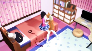 Busan, Hotaru & Pechi - Three way action in the Big City!