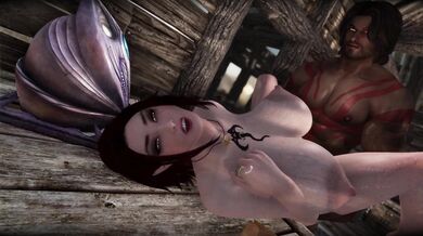 Tired of working hard for a busy elf whore, a man unleashes his pent-up frustration through passionate lovemaking