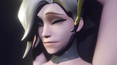 Watch WidowMaker and Mercy in action with some hot young ones! But this time, no WidowMaker!