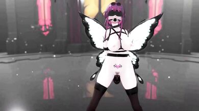 The Naughty Insect and the Black Wings Hentai Dance Starring Kafka Honkai in a Star Rail Bondage Scene