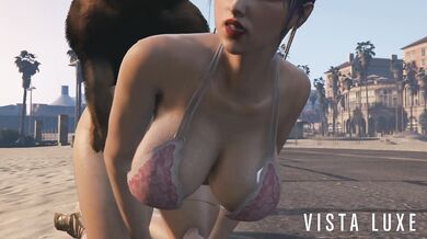 Erika Gets Banged in Public - Grand Theft Auto V