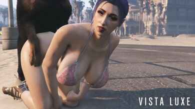 Erika Gets Banged in Public - Grand Theft Auto V