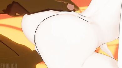 Mrs Genshin Impact tries some BBC in her office while working from home (Frolich)