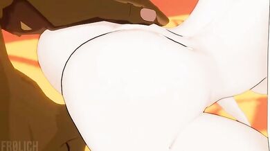 Mrs Genshin Impact tries some BBC in her office while working from home (Frolich)
