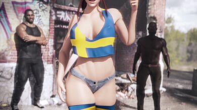 Brigitte: Muscle Growth Goddess Seeks Her Daily Dose of Protein