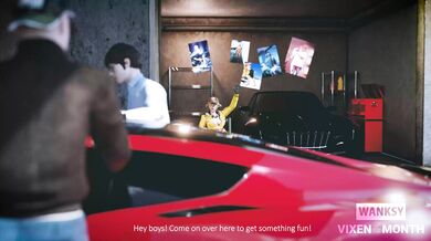 Cindys Golden Wanking Session with Wanksy