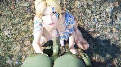 A futas POV handjob and blowjob adventure