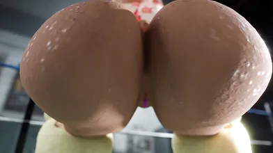 The sensual Lopunny gets down and dirty with her twerking routine, setting the stage on fire with her sexy moves!