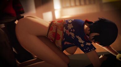 Naoto Shirogane gets caught red-handed while masturbating in the bathroom stall at work