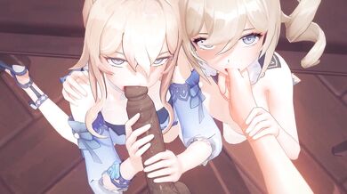 Watch this hot BABALA+QIN and her horny background in action!