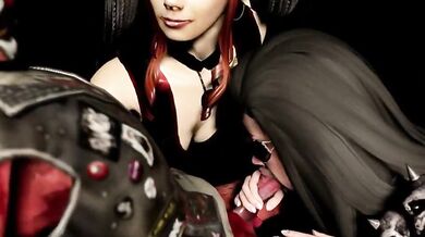 Watch as the bloodthirsty vampire sucks the life out of BloodRayne, in this hot and steamy hentai porn video by DenisPorco1974