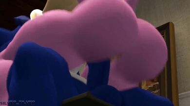 Blue Fox Anal Fucks Amy Rose [silvertilver] in the Backyard