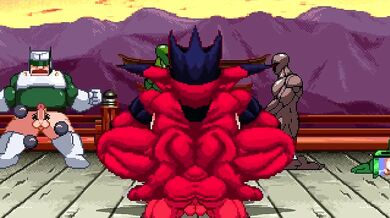 Watch as Big The Cat and Incineroar engage in a heated battle in the ring! Who will come out on top?