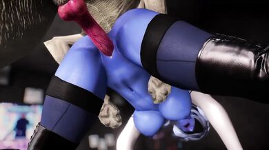 The Naughty Maid Cosplays as Skyrims Dragonborn, and Fucks a Dog