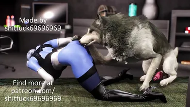 The Naughty Maid Cosplays as Skyrims Dragonborn, and Fucks a Dog