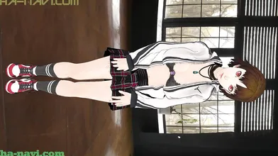 Rebellious High School Student Makoto Niijima Gets Fucked in a NSFW Hentai Sex Video