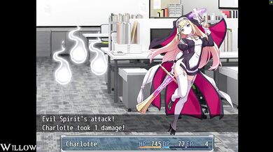 Priestess in the Making! Charlottes First Exorcism and Hentai Erotic Adventure!