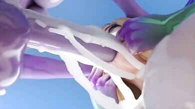 The Sleepy Keeper and Ahri Co-op in a steamy late night encounter