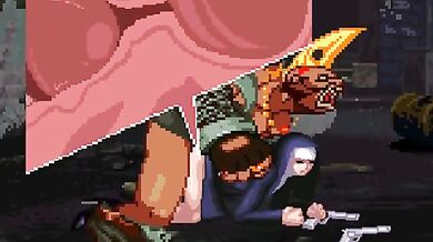 A birdie in every hole! Watch as the busty blonde tees off and drives the ball straight into your heart