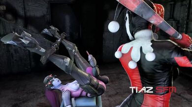 Mrs Incredible and Spider Gwen Double Anal Creampie [HentaiTube]