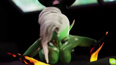 The Mighty Lord Dominator Gets Playful with Her New Sex Toy