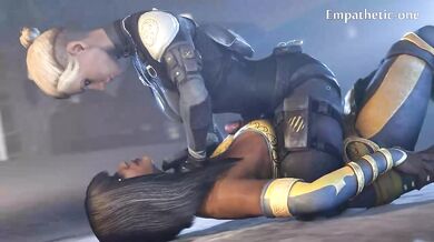 Cassie Cage gets fucked by a futa empathetic Tanya in Supernatural Seduction