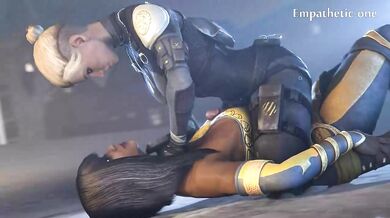 Cassie Cage gets fucked by a futa empathetic Tanya in Supernatural Seduction