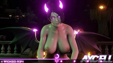 Cumming Through the Night: A Spooky Halloween Hentai Porn Parody