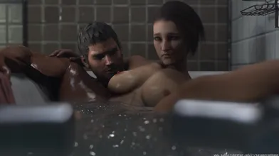 Savagecabbage: Before Chris is sent to Europe, he and Jill enjoy some hot anal action together